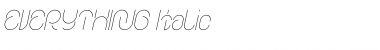 Download EVERYTHING Italic Font Title Preview