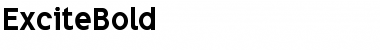 Download Excite Bold Font Title Preview