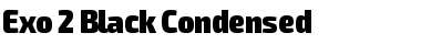 Download Exo 2 Black Condensed Font Title Preview