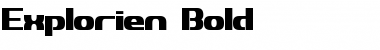 Download Explorien Bold Font Title Preview