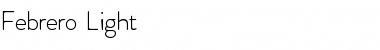 Download Febrero Light Font Title Preview