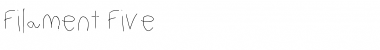Download Filament Serie Five Font Title Preview