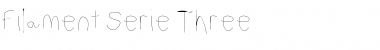 Download Filament Serie Three Font Title Preview