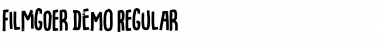 Download Filmgoer DEMO Regular Font Title Preview