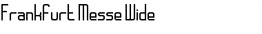 Download Frankfurt Messe Wide Font Title Preview