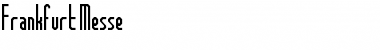 Download Frankfurt Messe Regular Font Title Preview