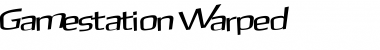 Download Gamestation Warped Regular Font