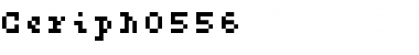 Download ceriph 05_56 Regular Font Title Preview
