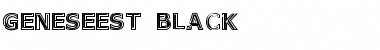 Download Genesee St Black Regular Font Title Preview