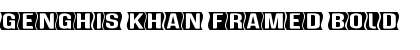 Download Genghis Khan framed Bold Font Title Preview