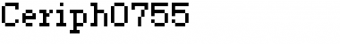 Download ceriph 07_55 Regular Font Title Preview