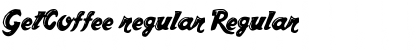 Download GetCoffee regular Regular Font Title Preview