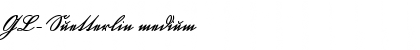 Download GL-Suetterlin medium Font Title Preview