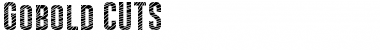Download Gobold CUTS Regular Font Title Preview