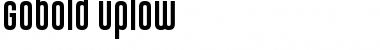 Download Gobold Uplow Regular Font Title Preview