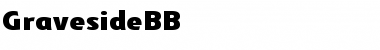 Download Graveside BB Regular Font Title Preview