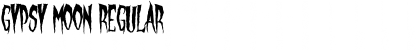 Download Gypsy Moon Regular Font Title Preview
