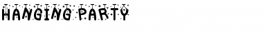 Download Hanging Party Regular Font Title Preview
