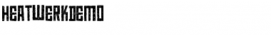 Download Heatwerk DEMO Regular Font Title Preview