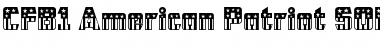 Download CFB1 American Patriot SOLID 2 Regular Font Title Preview