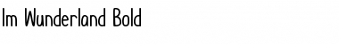 Download Im Wunderland Bold Font Title Preview