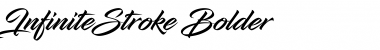 Download Infinite Stroke Bolder Font Title Preview