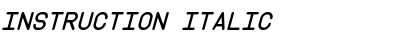Download Instruction Italic Font Title Preview