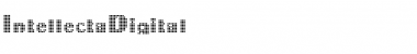Download Intellecta Digital Regular Font Title Preview