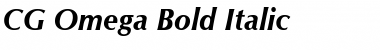 Download CG Omega Bold Italic Font Title Preview