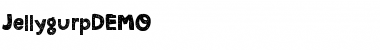 Download Jellygurp DEMO Regular Font Title Preview