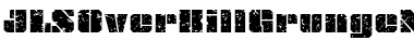 Download JLS OverKill Grunge Regular Font Title Preview