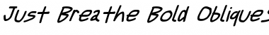 Download Just Breathe BdObl7 Font Title Preview