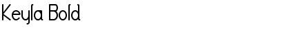 Download Keyla Bold Font Title Preview