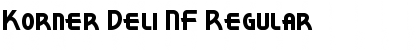 Download Korner Deli NF Regular Font Title Preview
