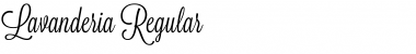 Download Lavanderia Regular Font Title Preview