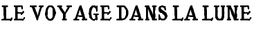 Download Le Voyage Dans La Lune Regular Font Title Preview