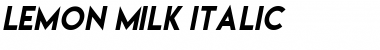 Download Lemon/Milk Regular italic Font Title Preview