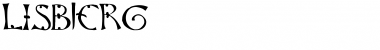 Download Lisbjerg Regular Font Title Preview