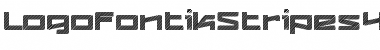 Download Logofontik 4F Stripes Font Title Preview