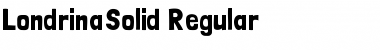 Download Londrina Solid Regular Font Title Preview