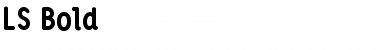 Download LS Bold Font Title Preview