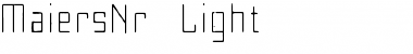 Download MaiersNr8 Light Font Title Preview