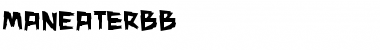 Download ManEater BB Regular Font Title Preview