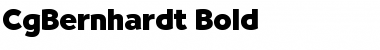 Download CgBernhardt Bold Font Title Preview