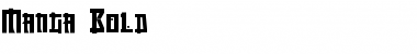 Download Manga Bold Font Title Preview
