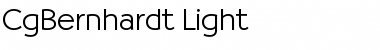 Download CgBernhardt Medium Font Title Preview
