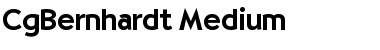 Download CgBernhardt Medium Font Title Preview