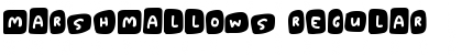 Download Marshmallows Regular Font