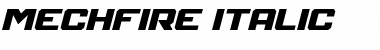 Download Mechfire Font