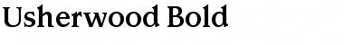 Download Usherwood Bold Font